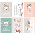 PAPIERDRACHEN Weihnachtskarte Weihnachtskartenset - liebevoll gestaltete Postkarten zu Weihnachten