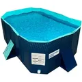 Starlyf Foldable Pool, Planschbecken, faltbarer Pool ohne Aufblasen, langlebig & robust, 348 Liter, 107cmx166cm
