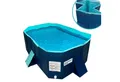 Starlyf Planschbecken Foldable Pool, (3 Varianten, 1-tlg., 348 Liter, 600 Liter & 1000 Liter), faltbarer Pool ohne Aufblasen, langlebig & robust