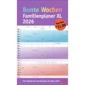 Athesia Bunte Wochen Familienplaner XL 2026 (Deutsch) (56563111)