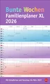 Bunte Wochen Familienplaner XL 2026 Heye