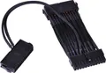 24Pin 2-fach Netzteilanschalterkabel 20cm schwarz (87470)