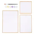 Creativ Company Leinwand mit Farbe und Pinsel im Set (23 x 7 cm) (257269)