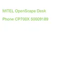 MITEL OpenScape Desk Phone CP700X 50009189 (4050026031751)
