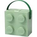 LEGO Box mit Griff , Aufbewahrungsbox hellgrün