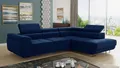 Sofnet Ecksofa Caris, mit Schlaffunktion und Bettkasten, Wohnlandschaft mit einstellbare Kopfstützen, Schlafsofa