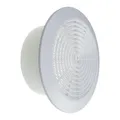 Vent Systems 150 mm Weiß Zerlegbares Deckengitter – Rundes Lüftungsgitter aus Kunststoff – Grillabdeckung – Nylonsieb – HVAC-Lüftungsöffnungen für Badezimmer, Heimbüro, Küche