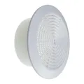 150 mm Weiß Zerlegbares Deckengitter – Rundes Lüftungsgitter aus Kunststoff –...