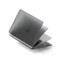 SATECHI Eco-Hartschalenhülle kompatibel mit MacBook Air 13 Zoll (M2 2022, M3 2024, M4 2025), schlank & leicht, hubfreundliches Design, dunkel