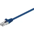 Dönges Patchkabel Cat. 5e 2xrj45 F/utp, 0,5 M, Blau