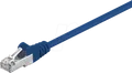 GOOBAY 50157 - Cat.5e F/UTP Patchkabel CCA blau 0,5 m
