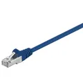 Goobay CAT 5-0050 F/UTP BLAU 0.50m CAT 5e Netzwerkkabel