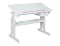 Mid.you Jugendschreibtisch Interlink Baru 40100500, Blau, Rosa, Weiß, Holz, Kiefer, massiv, 1 Schublade(n) Schubladen, rechteckig, C-Form, 55x63-96x109 cm, Arbeitszimmer, Schreibtische, Jugend- & Kinderschreibtische