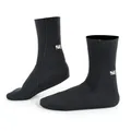 Seac Unisex-Erwachsene Standard 2.5 mm Neopren Tauchsocken, Schwarz, XS