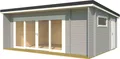 LASITA MAJA Gartenhaus JAVA, BxT: 648x470 cm, (Set, inkl. Fussbodenbretter zum verlegen)