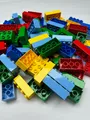 Lego® Duplo 2x4 - 8 Noppen - 8er (gemischte Farben) 1kg - ca. 80 Steine - NEU