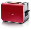 Bosch TAT8614N Styline Toaster 860 W 2 Scheibe(n) 9 Stufen  Rot