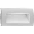 ledscom.de LED Wandeinbauleuchte ZIBAL, Downlight für außen, IP65 matt, 140 x 70mm, 3,3 W, 209lm, warmweiß