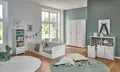 Kinderzimmer Thilo 4tlg. Bodenbett, Kleiderschrank, Spielzeugregal, Standregal