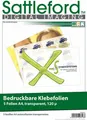 5 Klebefolien DINA4 transparent Inkjet Drucker Aufkleber Etiketten selbstklebend