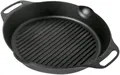 Petromax Grill-Feuerpfanne mit 2 Henkeln 30cm Grillpfanne aus Gusseisen