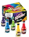 Kleiner Klopfer Sour Mix I 25 Mini Liköre à 20 ml I 5 beliebte Sorten Tropical Blue, Mango, Black Currant, Apple & Cherry I 15 % Vol. I Likör-Mix für Geburtstag & Karneval