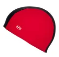 Fashy Badekappe Fashy - Badehaube Badekappe Sporthaube Damen Herren Rot Schwarz