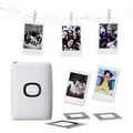 (OBS.) FUJIFILM instax mini Link 2 Smartphonedrucker Bundle, Clay White