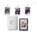 (OBS.) FUJIFILM instax mini Link 2™ Smartphonedrucker Bundle, Clay White