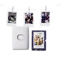 instax Fujifilm mini Link 2 Smartphoneprinter Bundel, Clay White Limited Edition