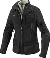 Spidi 4 Season Evo H2Out Damen Motorrad Textiljacke, schwarz/grün, XL