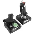 Logitech G Saitek X52 PRO FLIGHT CONTROL SYSTEM (945-000003) Gaming-Controller schwarz