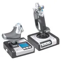 Logitech G Saitek X52 Pro Flight Control System Game Controller