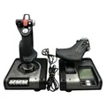 Logitech X52 Saitek Professional Flight Control System Joystick Schubregler PC