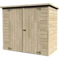D+J Fahrrad Garage Bike Box 180 cm x 88 cm x 161 cm (B x T x H)