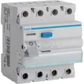 Hager FI-Schutzschalter CDA440D, 30mA, Typ A, 40A, 230V/400V AC, 6kA Abschaltvermögen, 4-polig