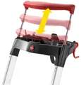 Hailo L100 TopLine Alu-Sicherheits-Stehleiter 7 Stufen Aluleiter Haushaltsleiter