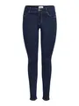 ONLY Damen Onlrain Life Reg Skinny DNM Noos Freizeithose, Dark Blue Denim, XS / 32L EU