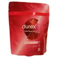 durex Kondome Gefühlsecht Ultra Packung mit, 30 St., hauchzarte Markenkondome mit 20% dünnerer Spitze