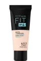 2x Fit Me! Matte + Poreless Make-Up, Nr.107+110,  je 30ml