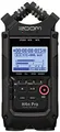 Zoom – H4nPro/BLK – Tragbarer 4-Spur-Recorder – X/Y-Mikrofonpaar und 2X XLR-Kombi-Eingänge – Verstärkermodellierung – Schwarze Oberfläche