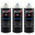 3 x 400ml CAR1 Klarlack GLÄNZEND Autolack, Farbspray, Klarlackspray - CO 3604