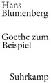 Goethe zum Beispiel von Blumenberg, Hans | Buch | Zustand sehr gut