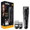 Braun Series 5 HC5530 Haarschneider schwarz Akku 110-230 V, 17 Schnittlängen NEU