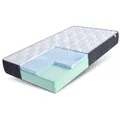 Matratze 80x200 Kaltschaummatratze TEMPO 30 cm H4 HR Visco Schaum Silver Bezug