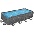 Bestway APX 365 561KA rechteckiger pool 549x274x132cm mit abdeckplane leiter