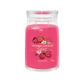 Yankee Candle Duftkerze Aromatic candle Signature large glass Red Raspberry 567 g