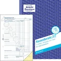 AVERY Zweckform 317 Kassenbericht (A5, 2x50 Blatt, 1 Blatt Blaupapier, retrograd