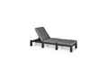 ALLIBERT by KETER Keter Sessel lang mit Daytona Graphit 441306 Kissen