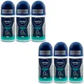 Nivea Deo Roll On Fresh Ocean 6 x 50ml 0% Aluminium 48H Schutz Antibakteriell